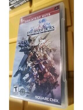 Final Fantasy Tactics: The War of the Lions Sony PSP 2007 Greatest Hits CIB